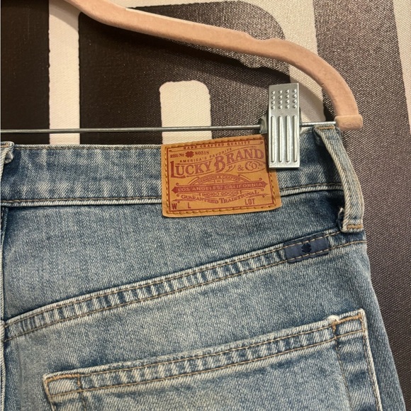 Lucky Brand Pom Detail Straight Fit Jeans - Picture 5 of 5